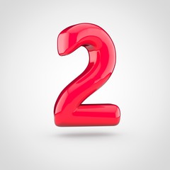 Glossy pink paint number 2