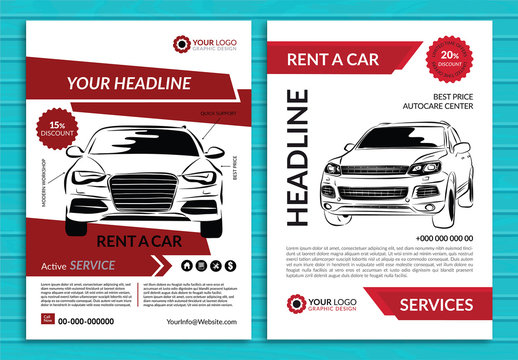 Automotive Services Flyer Layout 4