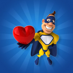 Fototapeta premium Fun superhero