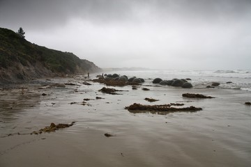 New Zealand rain - Moeraki weather