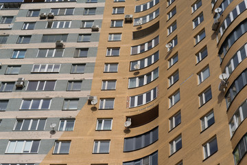 new apartment buildings on the skyline