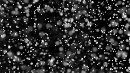 Beautiful monochrome bokeh blurred background defocused lights