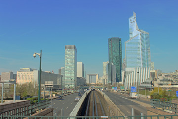 Fototapeta premium Paryż, La Defense