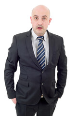 businessman surprised