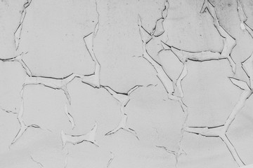torn wallpaper on wall, background or texture
