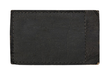 Jeans label isolated