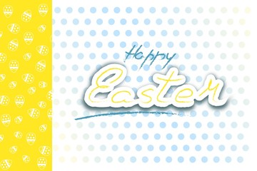 HAPPY EASTER YELLOW