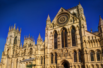 Fototapeta na wymiar York Minster Cathedral. United Kingdom.
