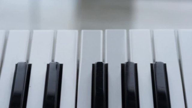 klawisze czarne i białe 