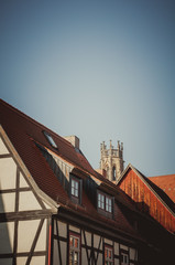 Kirchturm der Augustinerkirche Erfurt