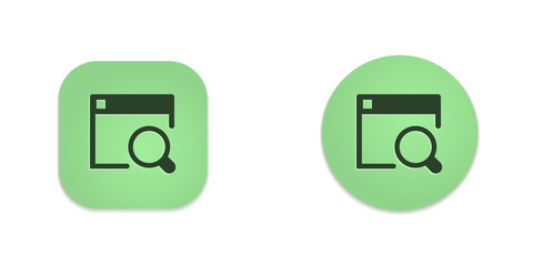 Vector Green Web Buttons