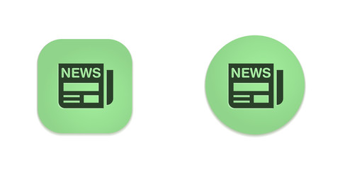 Vector Green Web Buttons