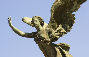 statua di un angelo a Roma