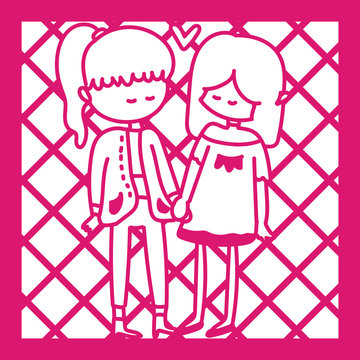 chicas enamoradas