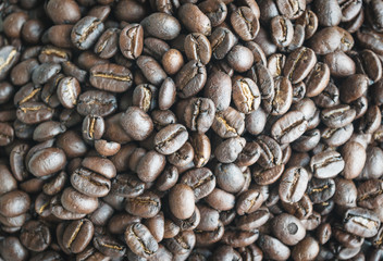 A lot of coffee beans.