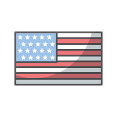 united states of america flag design