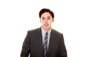 笑顔のビジネスマン