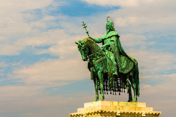 St. Stephen's Statue in Budapest
