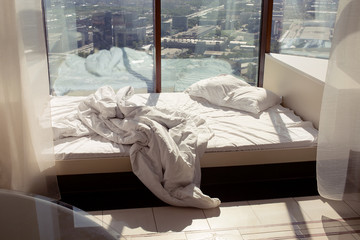 bed near window