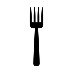 fork kitchen cutlery isolated icon vector illustration design