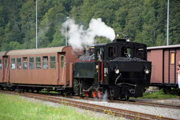 Fototapeta na wymiar Bregenzerwaldbahn