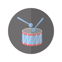 drump instrument isolated icon vector illustration design