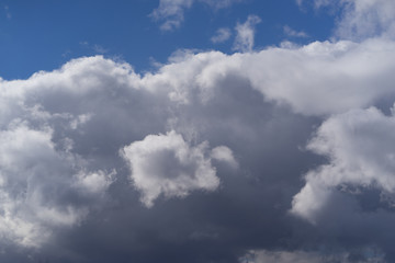 clouds after the rain