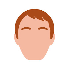 head man avatar icon vector illustration design