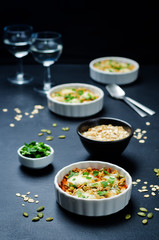 cheese pepita oats sweet potato casserole