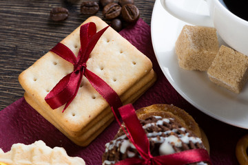 Fototapeta premium Sweets for coffee break