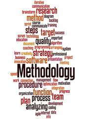 Methodology, word cloud concept 5