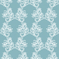 White lace pattern