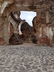 Ruine eines Klosters in Guatemala, Antigua
