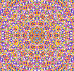 Abstract color pattern