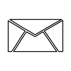 envelope mail isolated icon vector illustration design