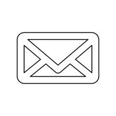 Email or mail symbol icon vector illustration graphic design