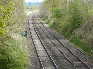 Bending Train Line