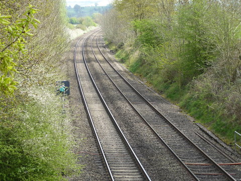 Bending Train Line