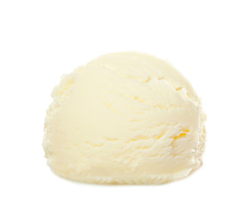 Ice-cream ball, isolated on white