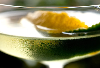 Close-up of summer drink