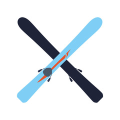 Snowboard sport equipment icon vector illustration graphic design