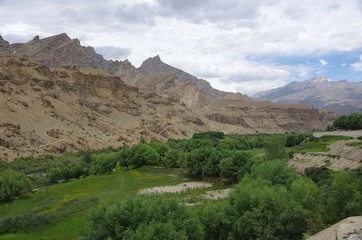 Fototapeta na wymiar Landscape in Ladakh, India