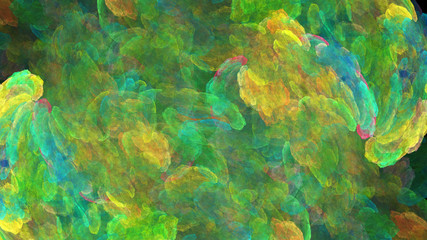 Fototapeta na wymiar Colorful abstract fractal illustration
