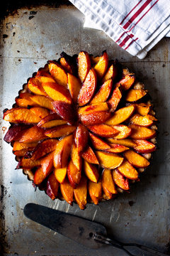  Fruit Tart with Nectarines
