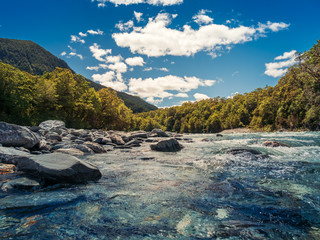 River at Blue Pools New Zealand