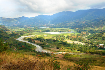 Orosi Valley with Reventazón River in Costa Rica