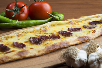 Turkish mixed  round and flat bread 