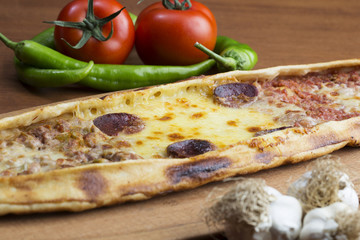 Turkish mixed  round and flat bread 