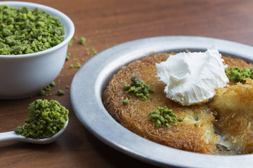 Künefe is a kind of Turkish dessert