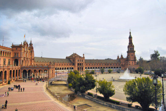 Vista Plaza de España, Sevilla